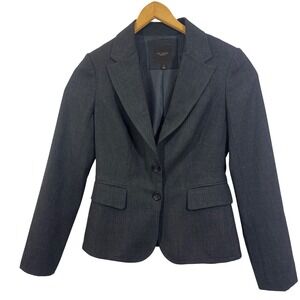 The Limited Collection Women's Gray Blazer Business Career‎ Jacket Size 2